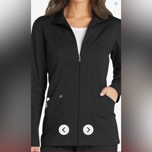 Dickies scrub jacket with zipper